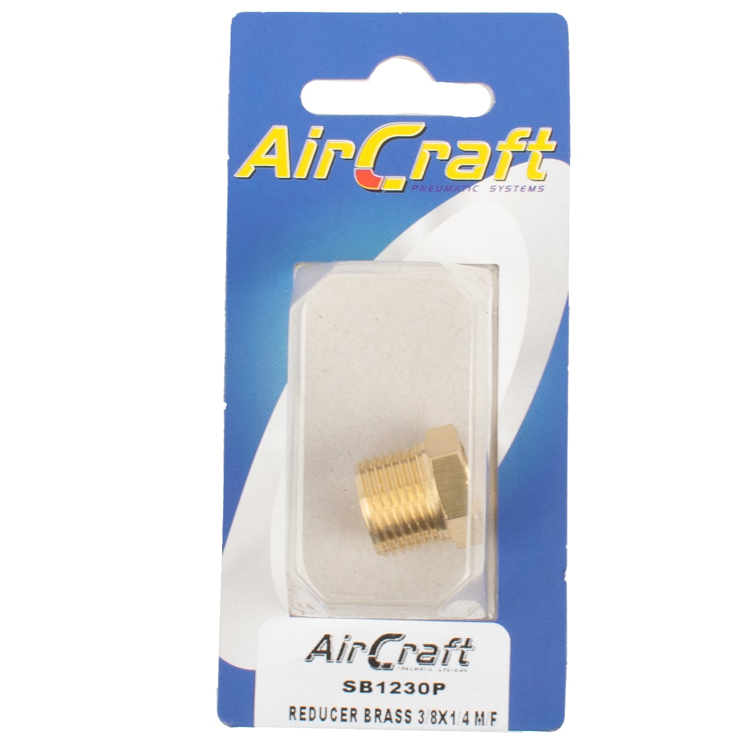 Reducer Brass 3/8 X1/4 M/F Conical 1 Pc Pack