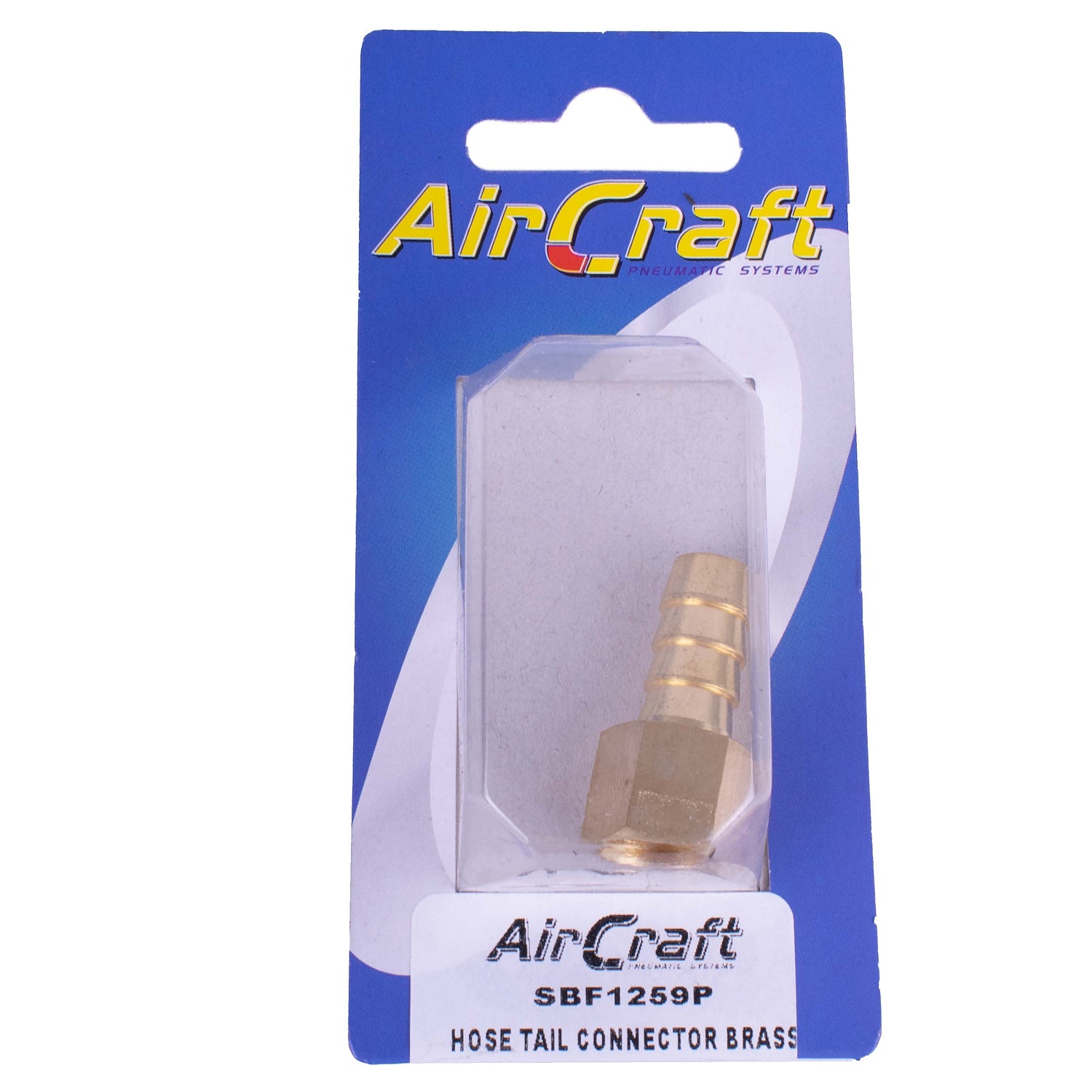 Hose Tail Connector Brass 1/4 F X 10 Mm 1 Pc Pack