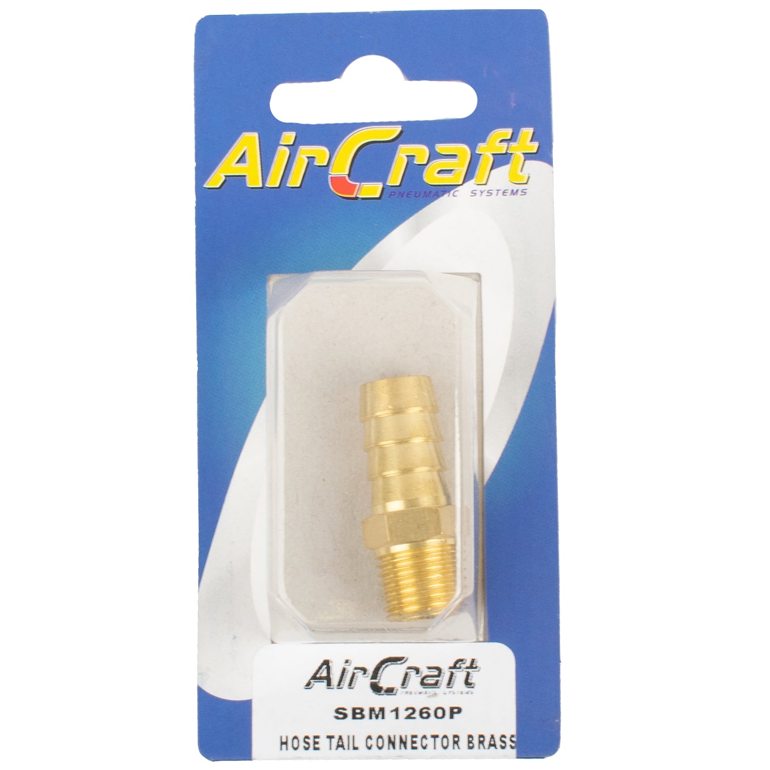 Hose Tail Connector Brass 1/4 Mx12 Mm 1 Pc Pack