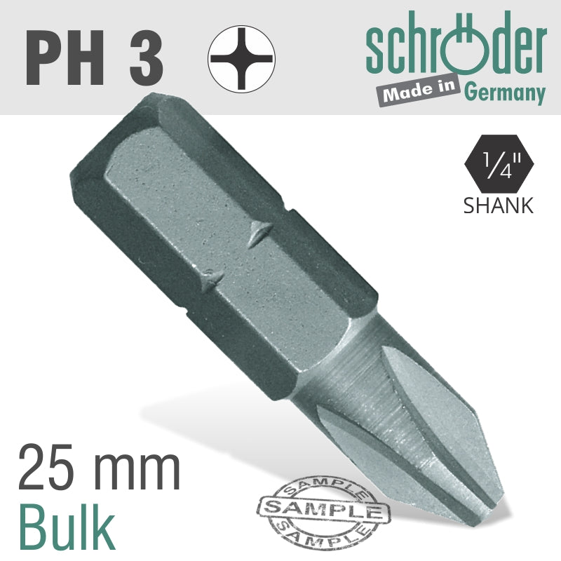 Phil.No.3 X25 Mm Classic Bit Bulk