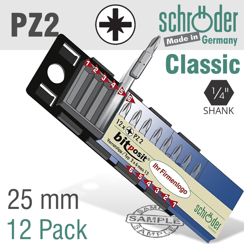 Pozi.No.2 X25 Mm 12 Per Pack