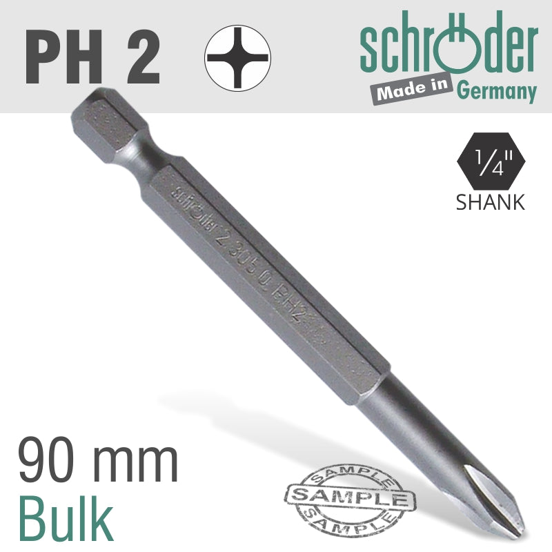 Phil.No.2 90 Mm Power Bit Bulk