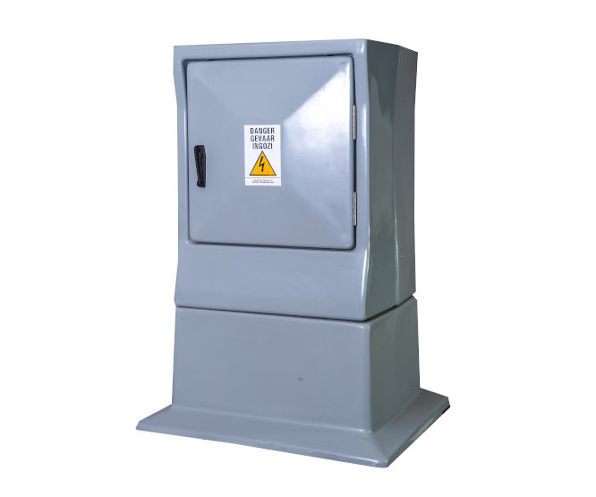 9 W Fibreglass S/D Meter Kiosk 720x350x1240mm K0007/5