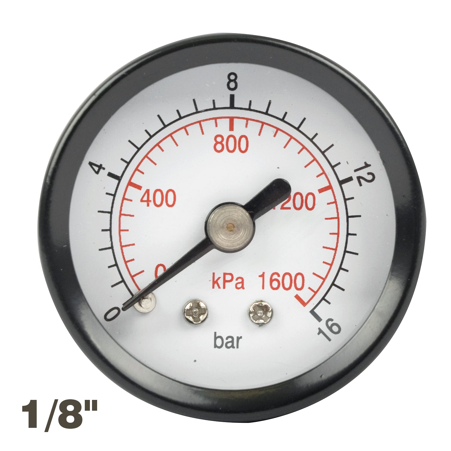 Press. Gauge 40 Mm 1/8' Rear Fit 0 16 Bar 0 1600 Kpa