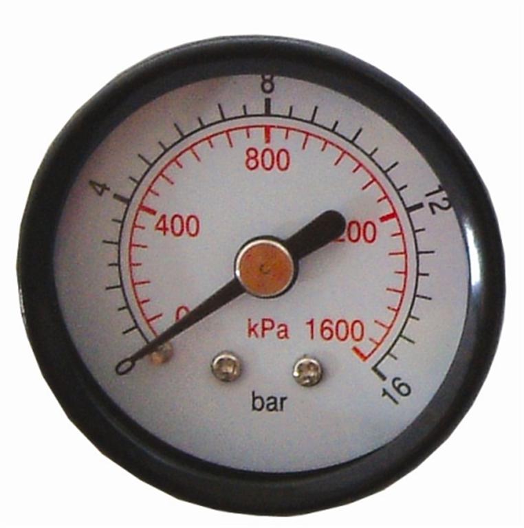 Press. Gauge 50 Mm 1/4' Rear Fit 0 16 Bar 0 1600 Kpa