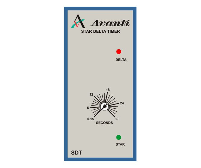 Star/Delta Timer Relay 400 Vac 0 30 Sec Sdt403 S