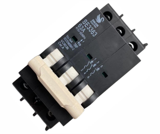 Circuit Breaker Samite 3 P 32 A 3 Ka, C Curve Se 3332