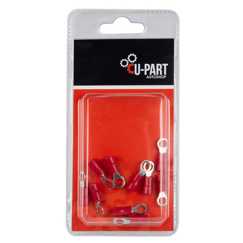 U Part Terminal Ring Lug Red 0.5 1.5 Mm 5 Mm Lr15005