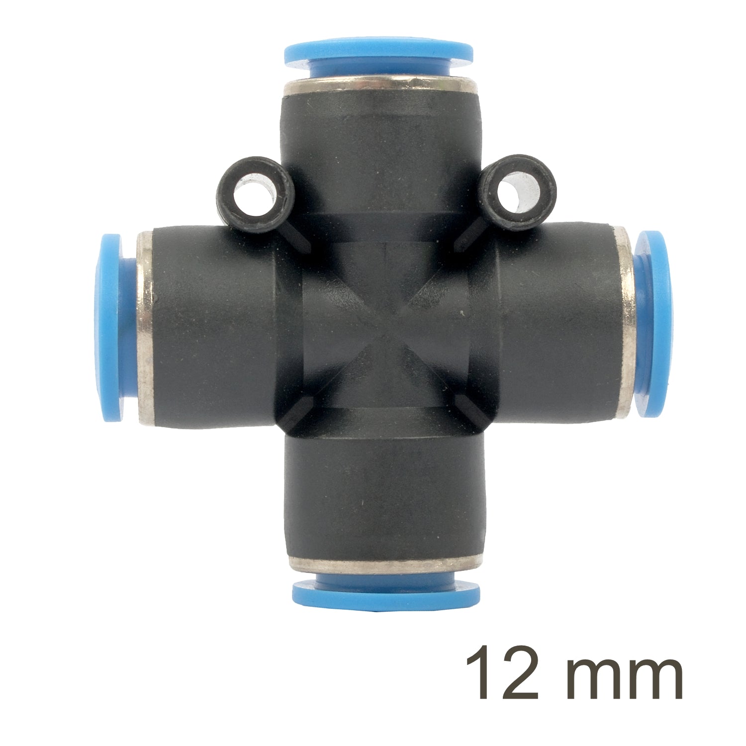 Pu Hose Fitting 4 Way Connector 12 Mm