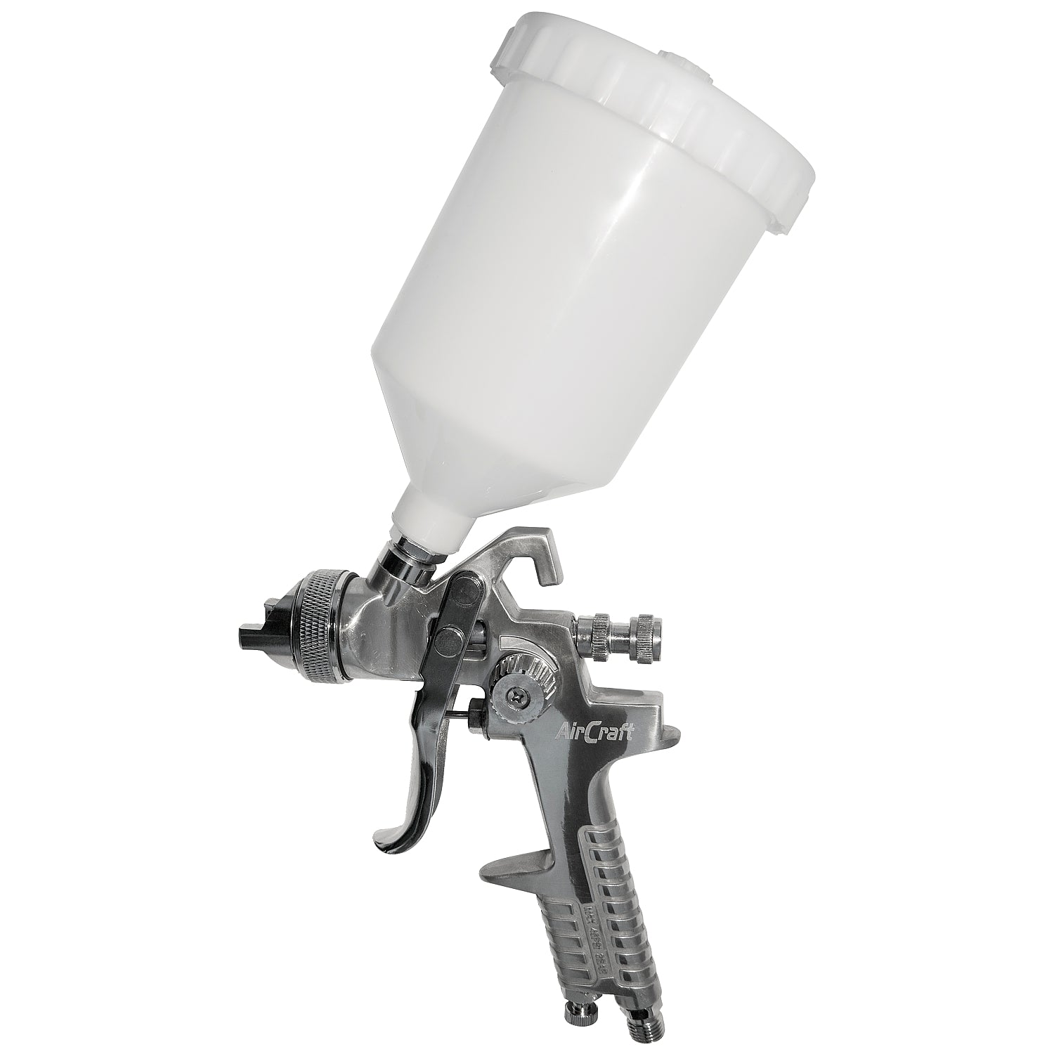 Spray Gun Hvlp 1.7 Mm Nozzle 600 Cc Plastic Cup