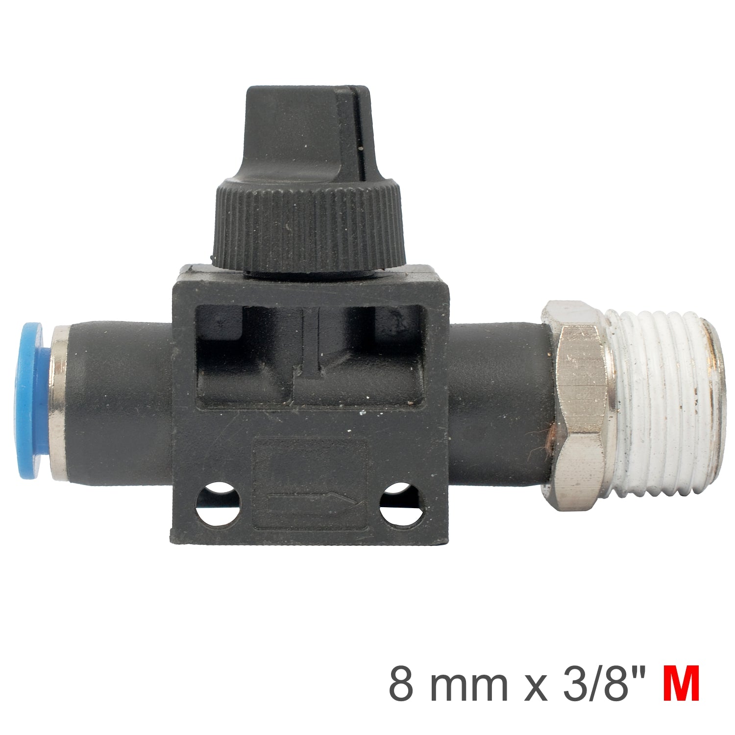 Pu Hose Fitting Valve 8 Mm X 3/8'm