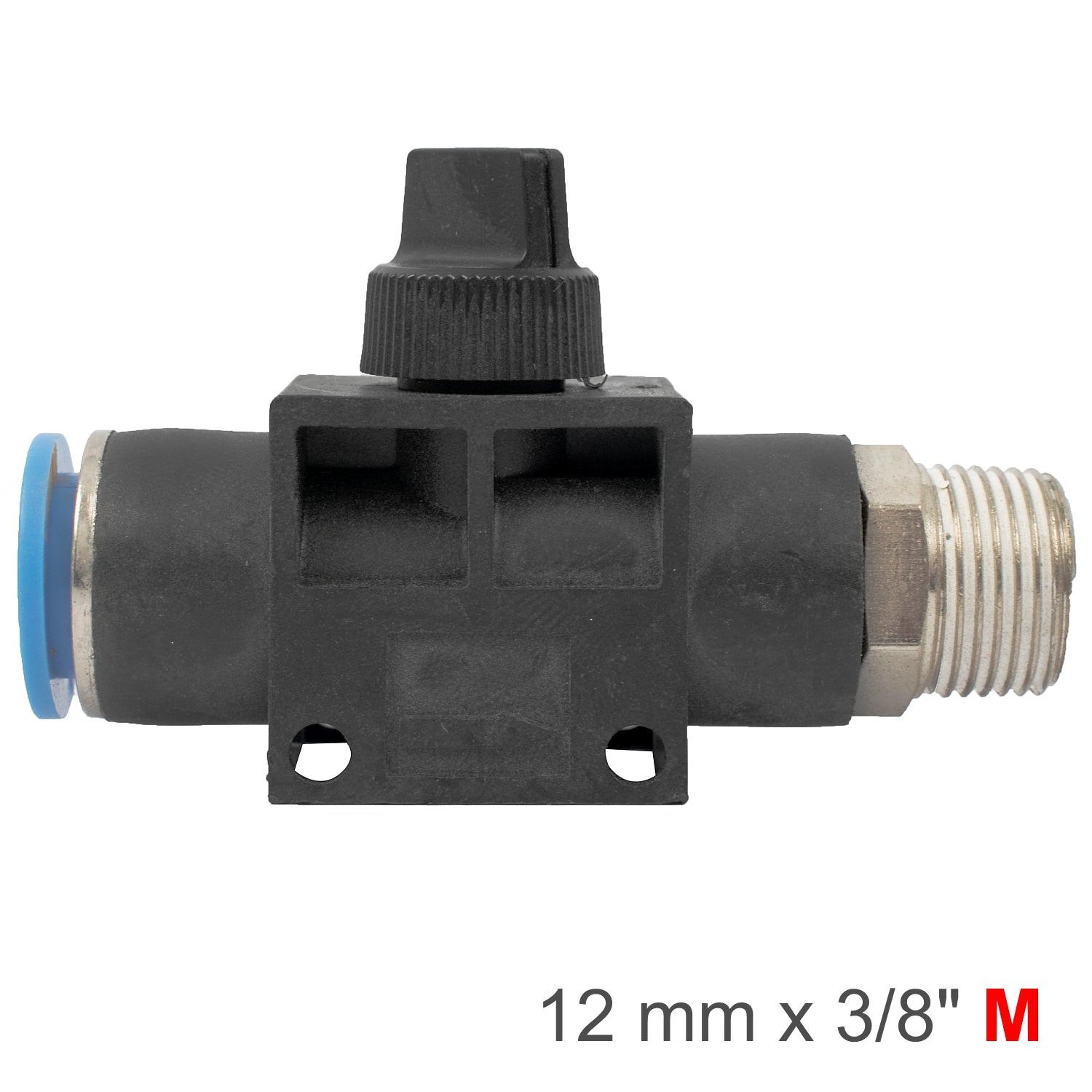 Pu Hose Fitting Valve 12 Mm X 3/8'm