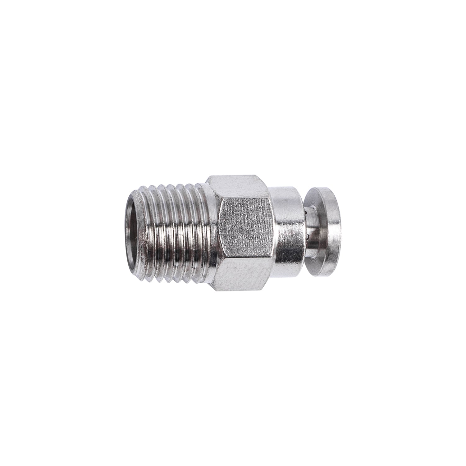 Metal Pu Fitting Straight 4 Mm X 1/8' M