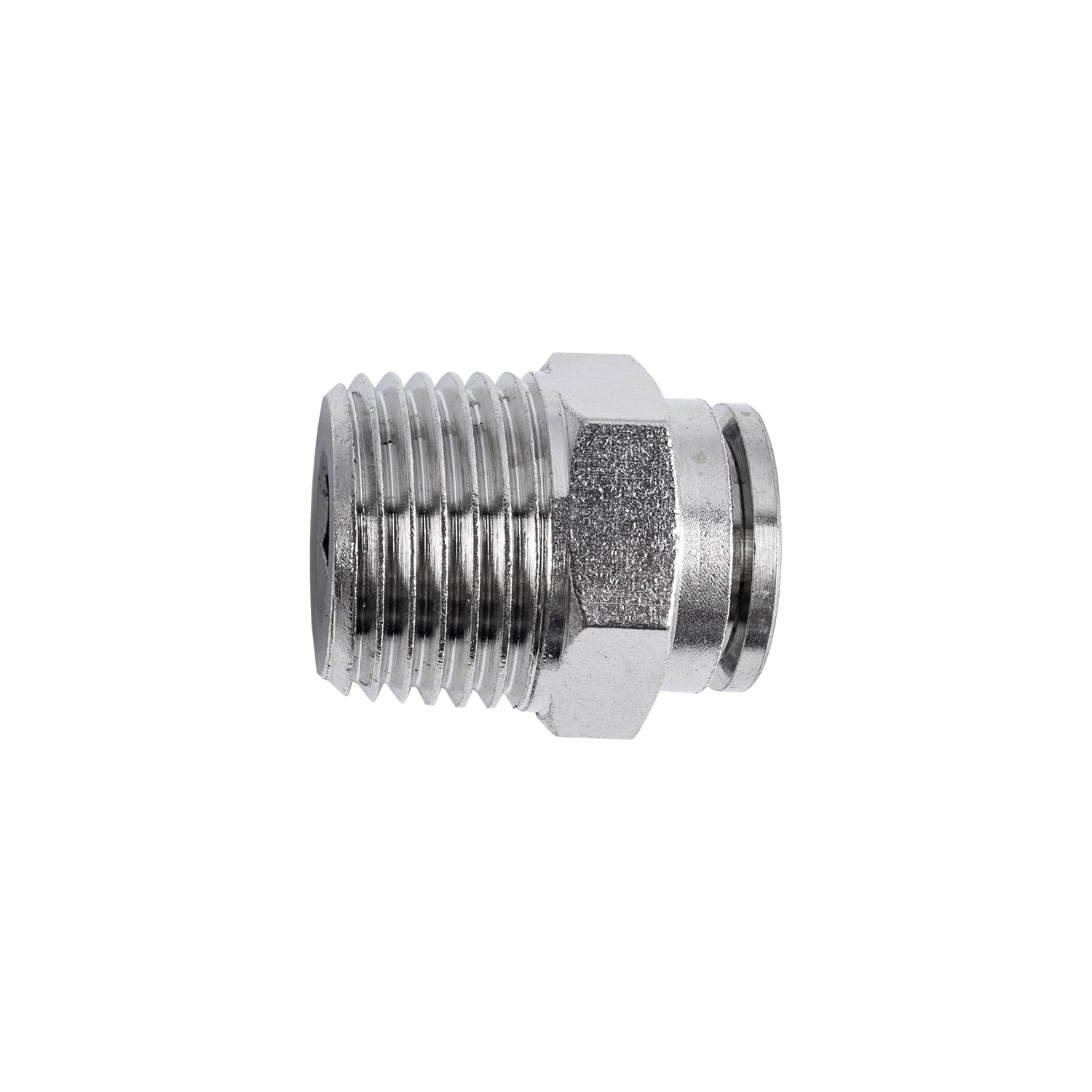 Metal Pu Fitting Straight 12 Mm X 1/2' M