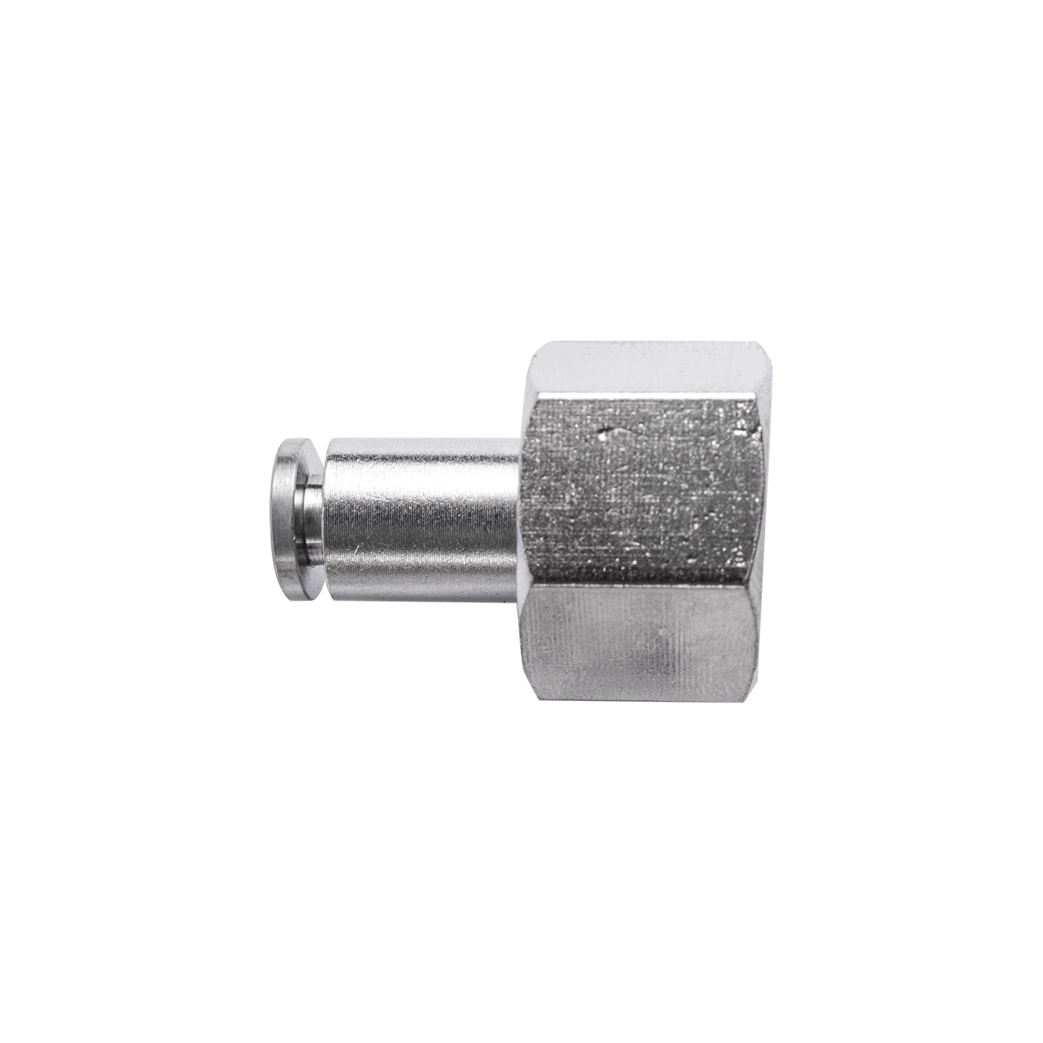 Metal Pu Fitting Straight 4 Mm 1/4' F