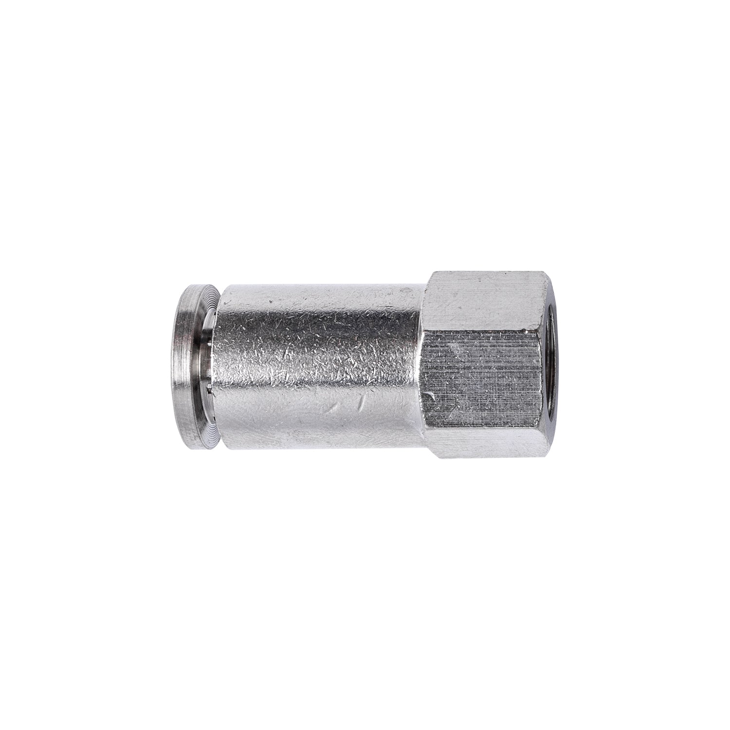 Metal Pu Fitting Straight 6 Mm 1/8' F