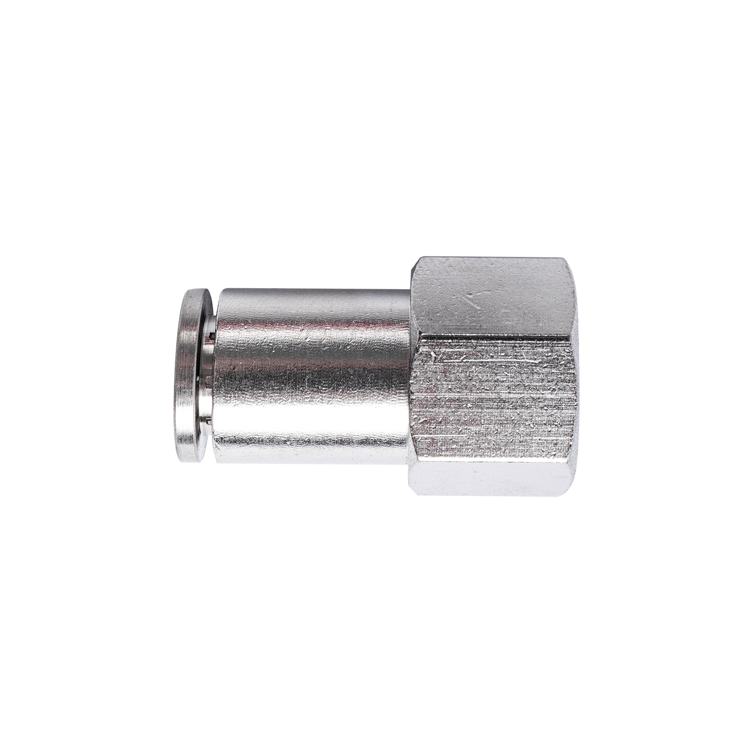 Metal Pu Fitting Straight 6 Mm 1/4' F