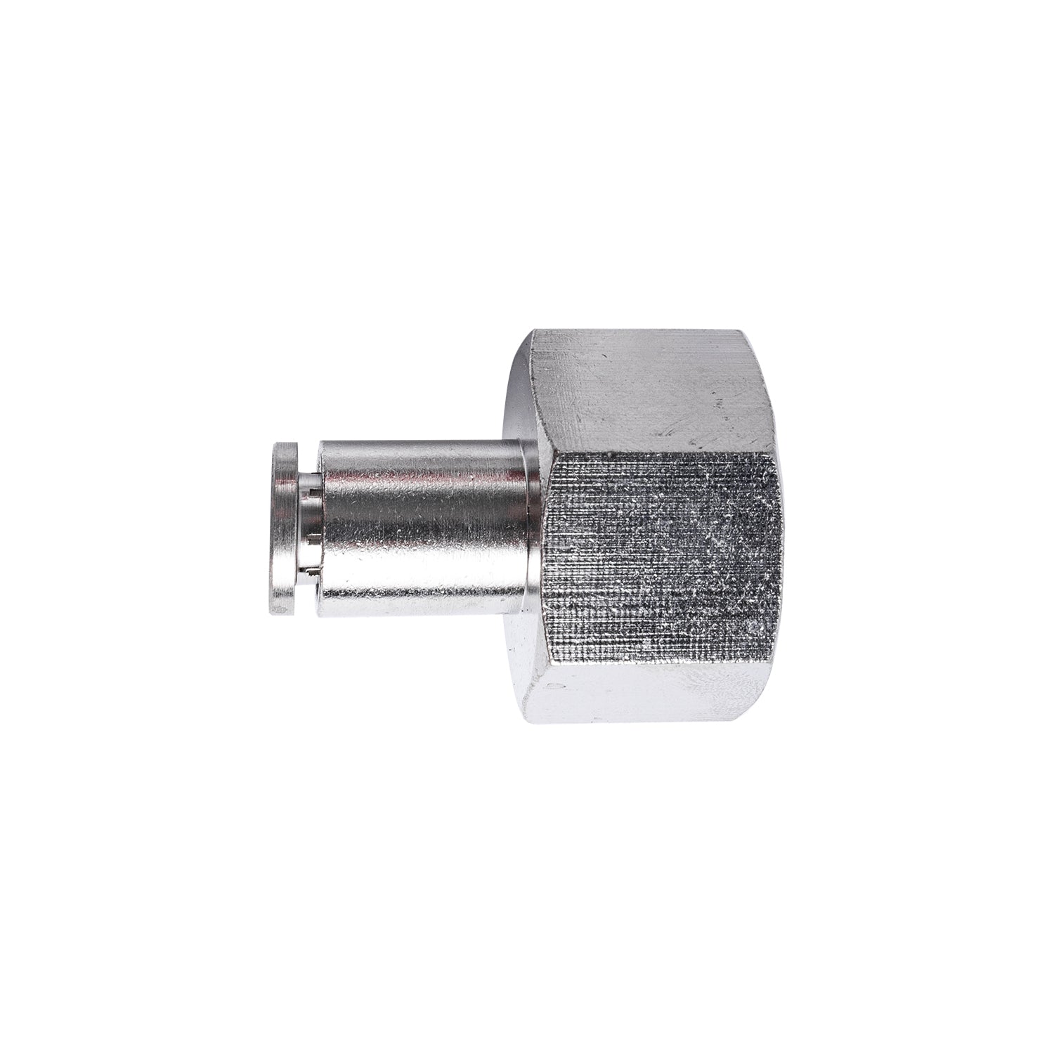 Metal Pu Fitting Straight 6 Mm 1/2' F