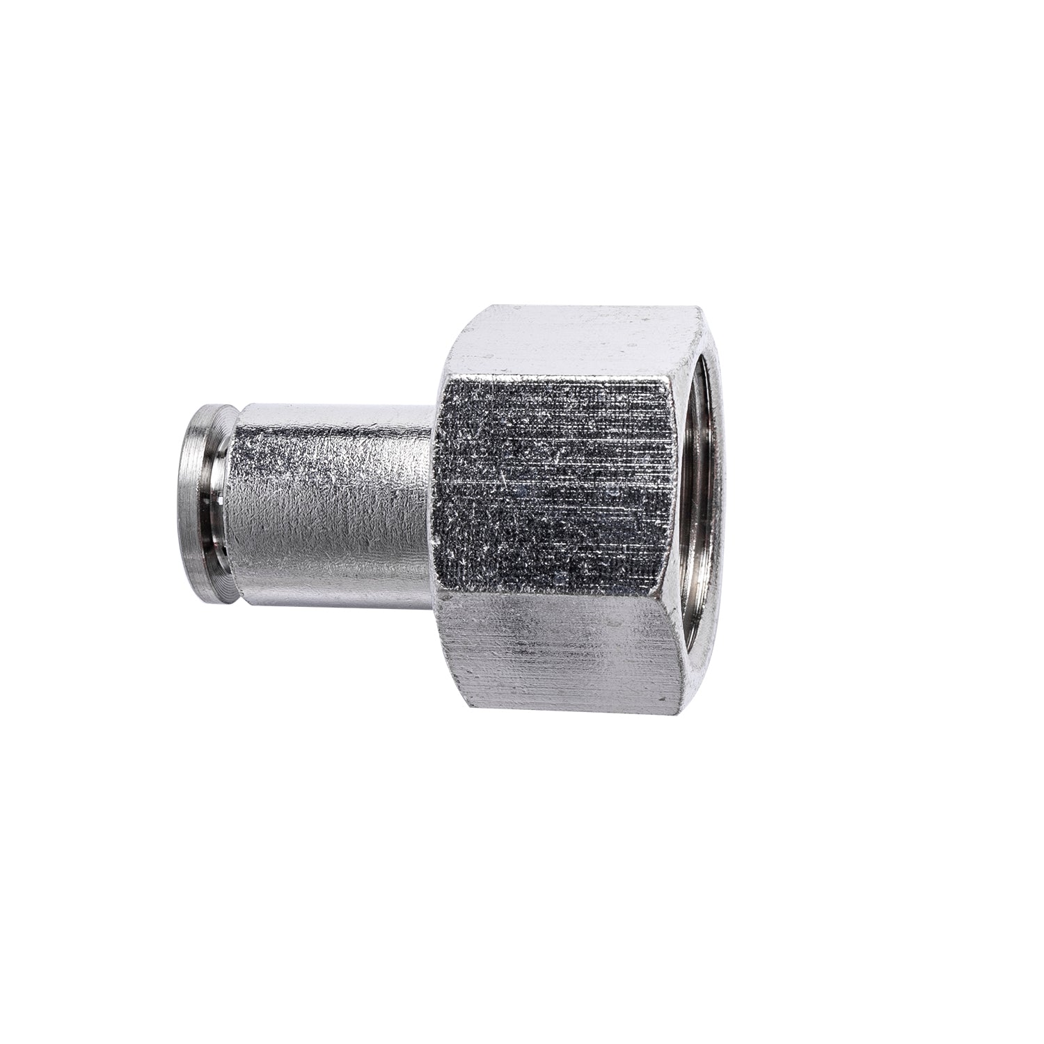 Metal Pu Fitting Straight 8 Mm 1/2' F