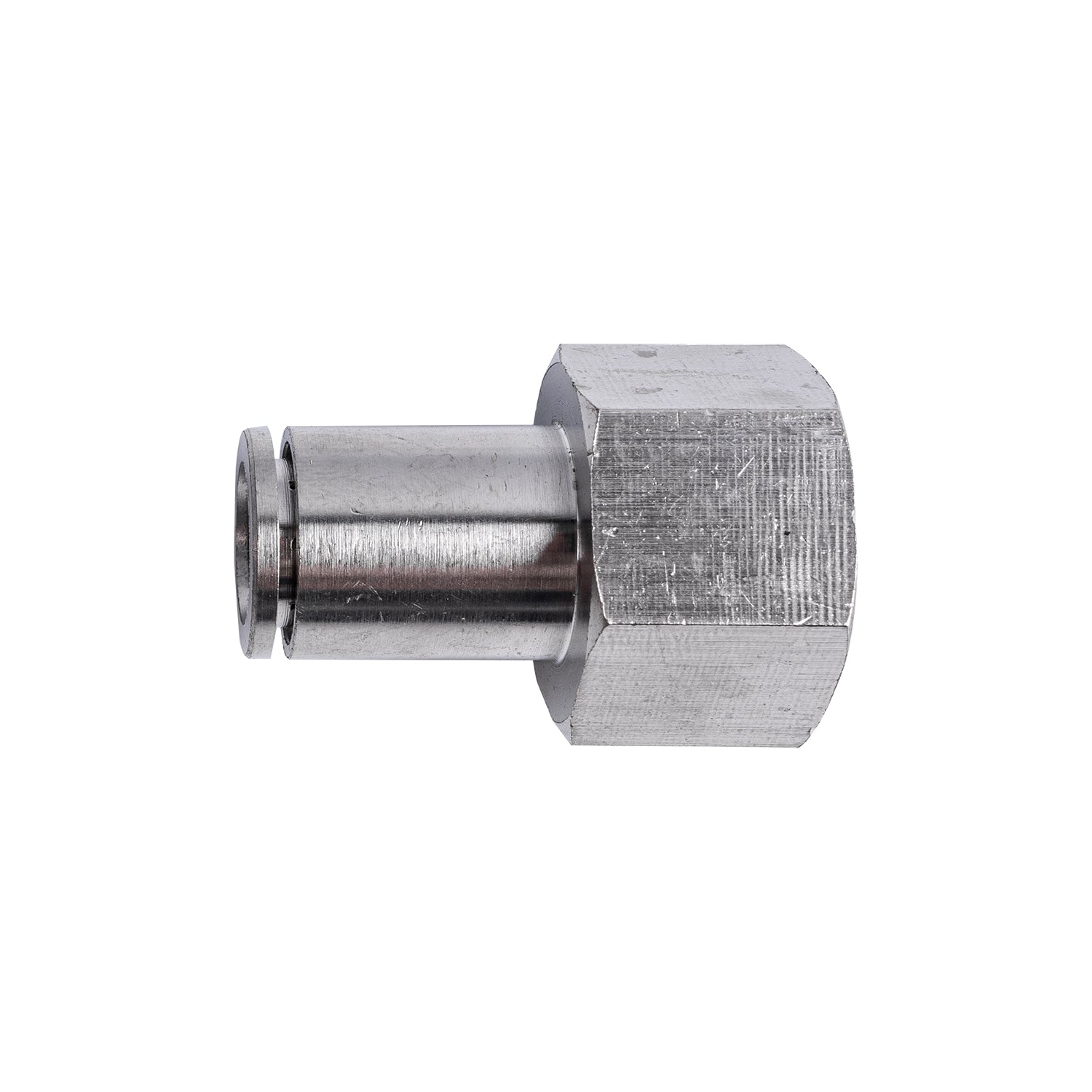 Metal Pu Fitting Straight 10 Mm 1/2' F