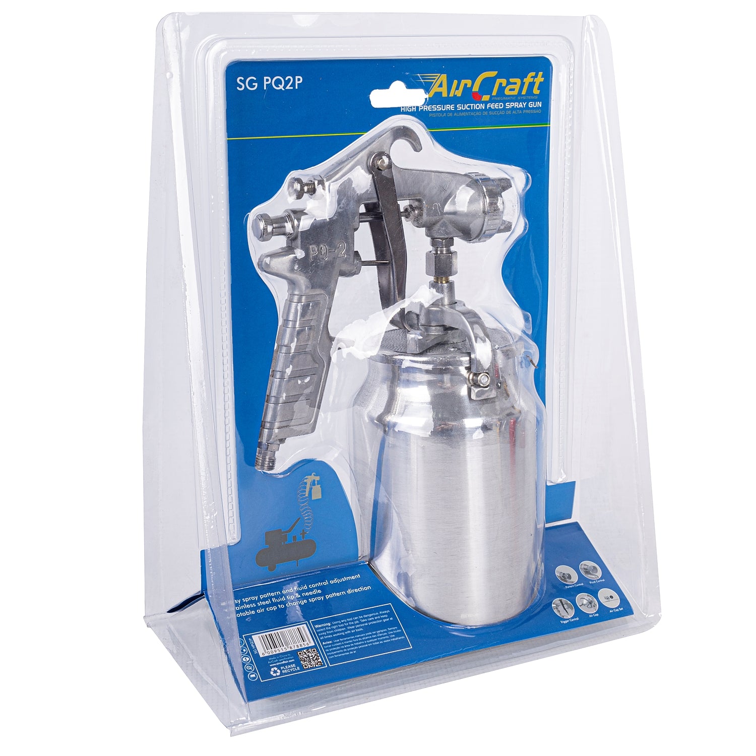 Professional High Pressure Spray Gun Blister Pack