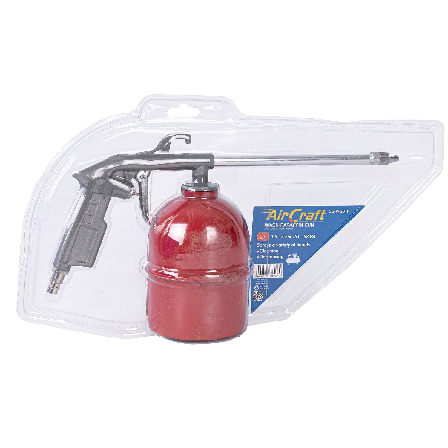 Wash / Paraffin Gun Blister Pack