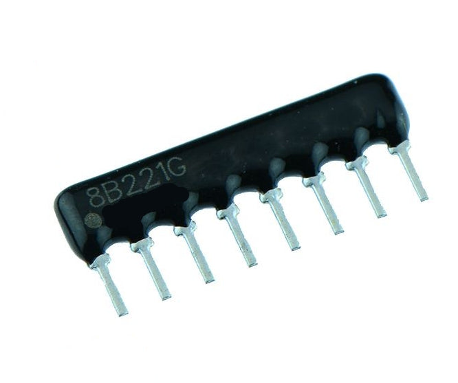 Network Resistor Sil 8 Pin 4 Res 10 K Hra B08 103 J