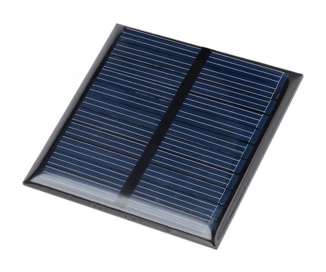 Solar Panel Pcb Module 60x60mm 5.5 V 80m A Or0389