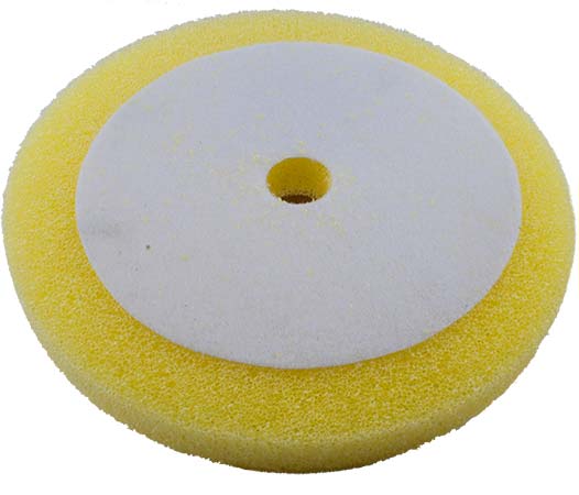 Foam Pad Yellow Finishing Sponge 200 Mm 8'