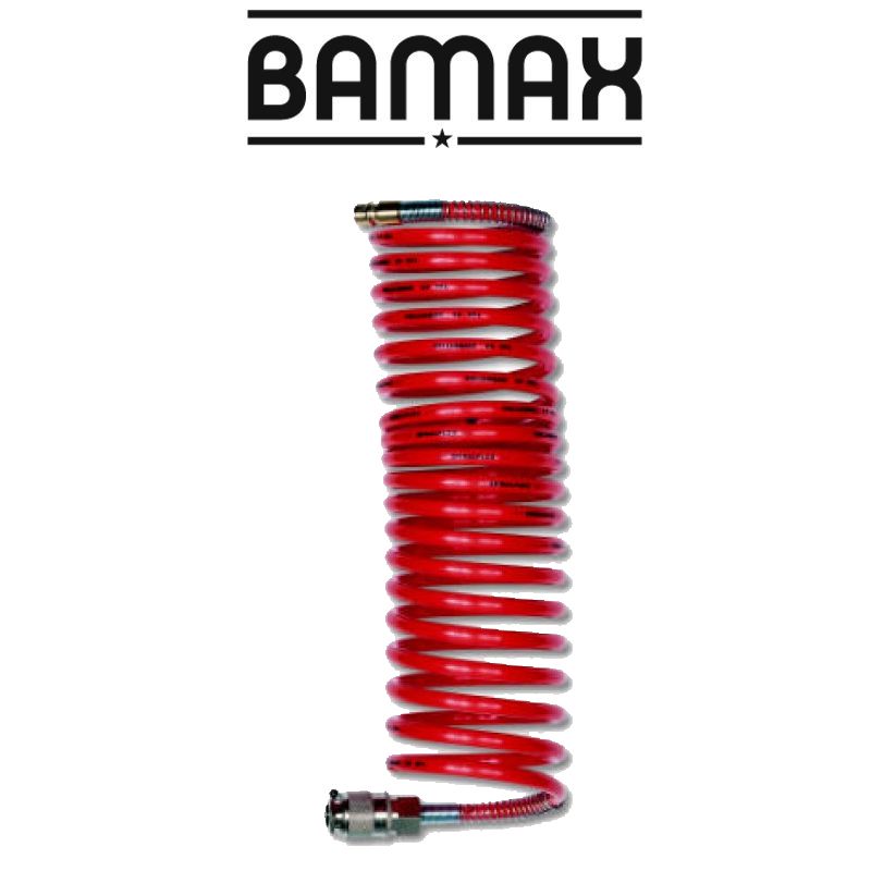 Spiral Hose 10 M W/Qu.Coupler Bx15 Ru10 6