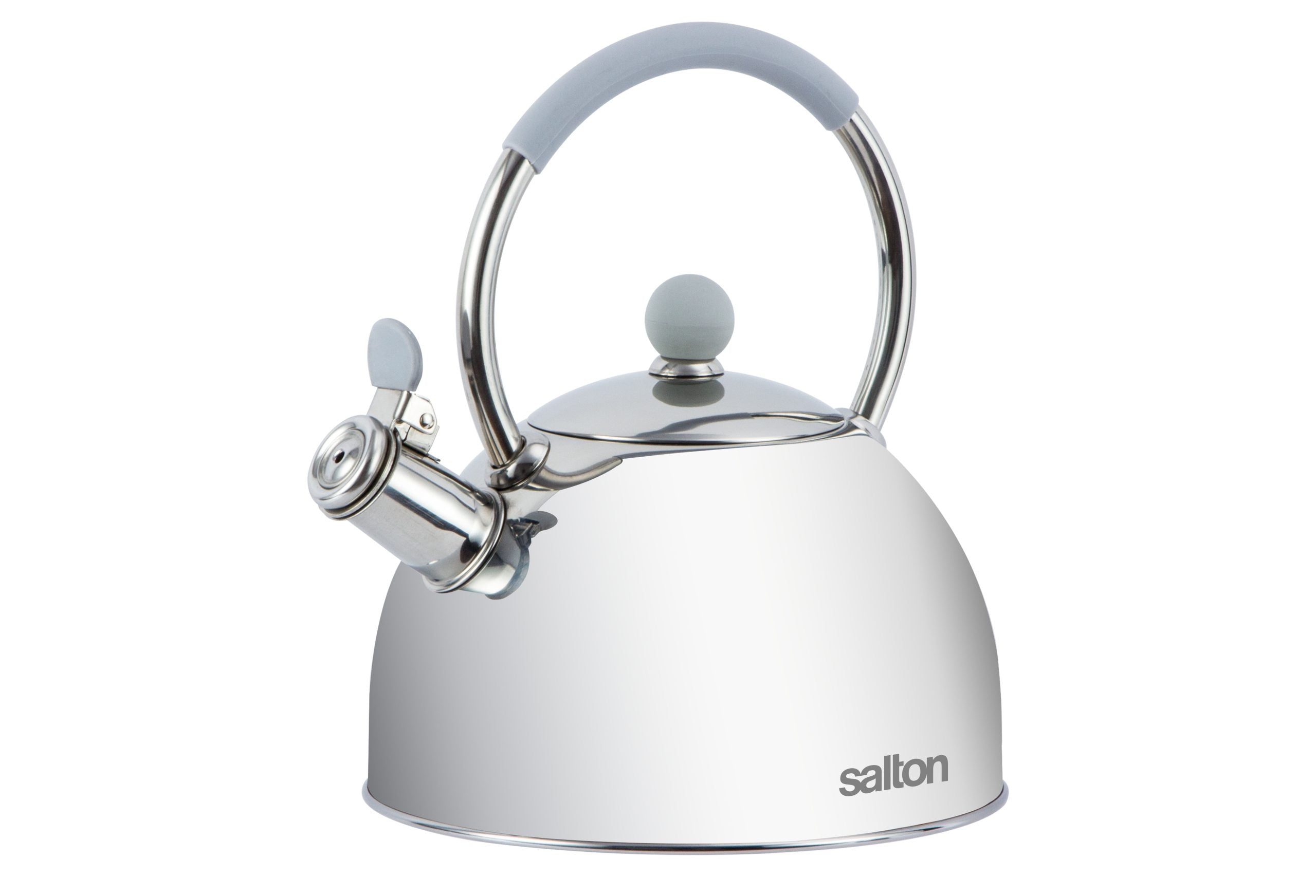 Salton Whistling Stove Top Kettle Silver