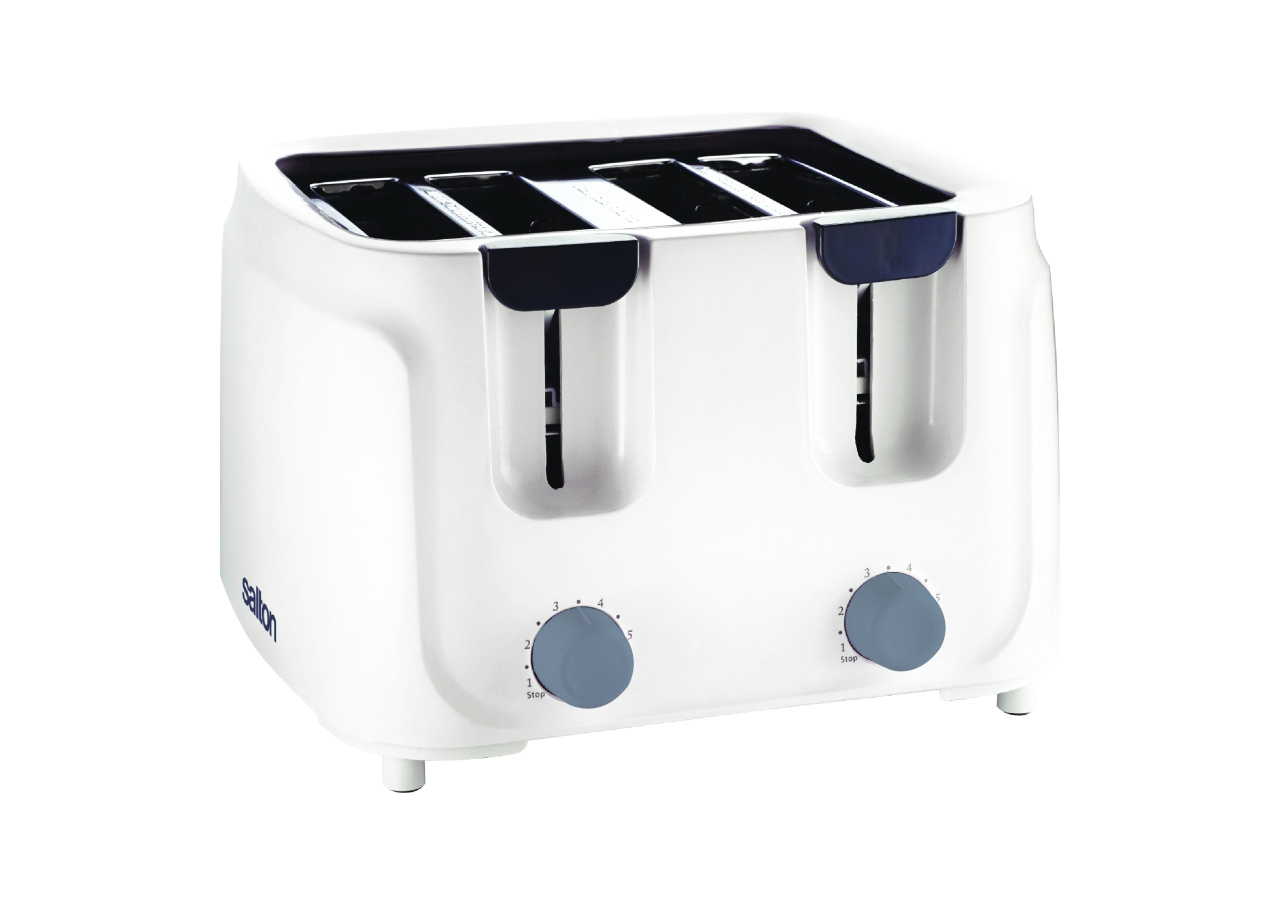 St4S-09 Salton White Cool Touch 4 Slice Toaster