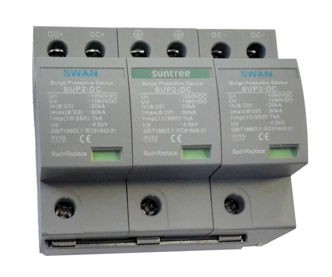 Surge Protection B+C Class 3 P 1000 V Dc Sup2 Spd