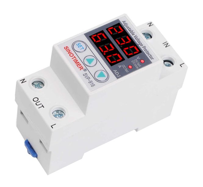 Adjustable Over/Under Voltage Protection Relay 230 Svp 916 220 V 63 A / 210099