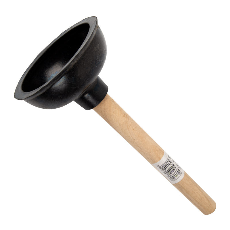 Force Cup Plunger 100 Mm Wooden Handle