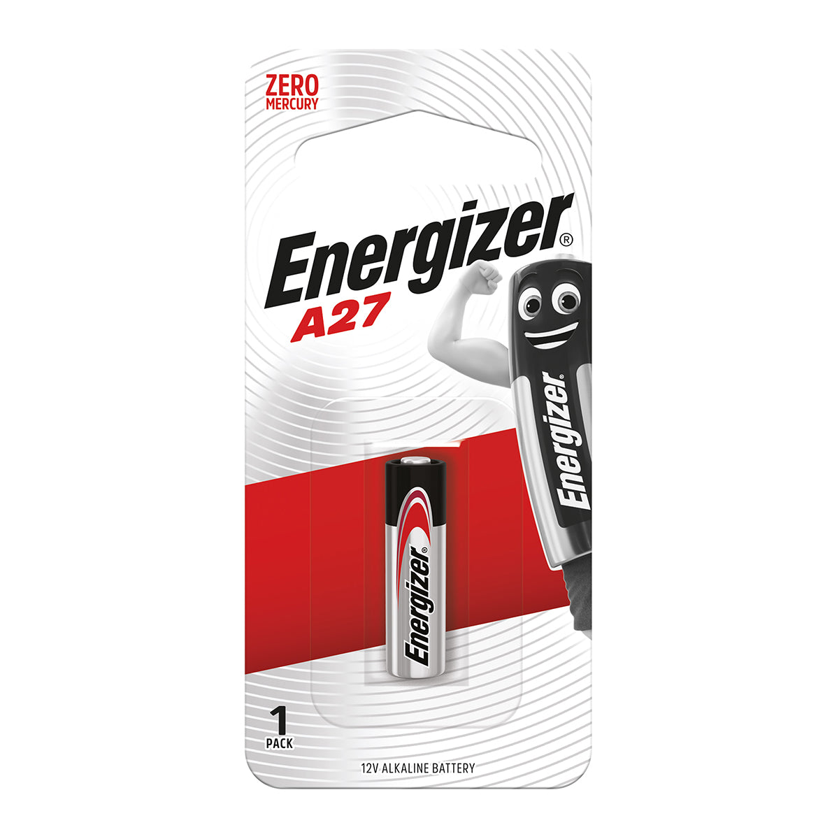 Energizer Battery Miniature Alkaline 12 V A27