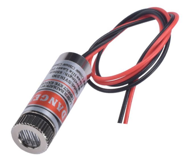 Red Laser Line / Dash ( ) Module 12mm 650nm 5mw 5 V Syd1230