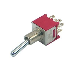 Mini Toggle Switch Dpdt On (On) T208 Shzq