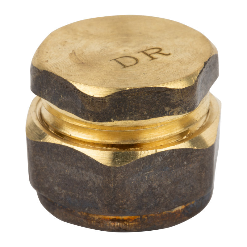 Compression Brass End Cap 15 Mm Sabs