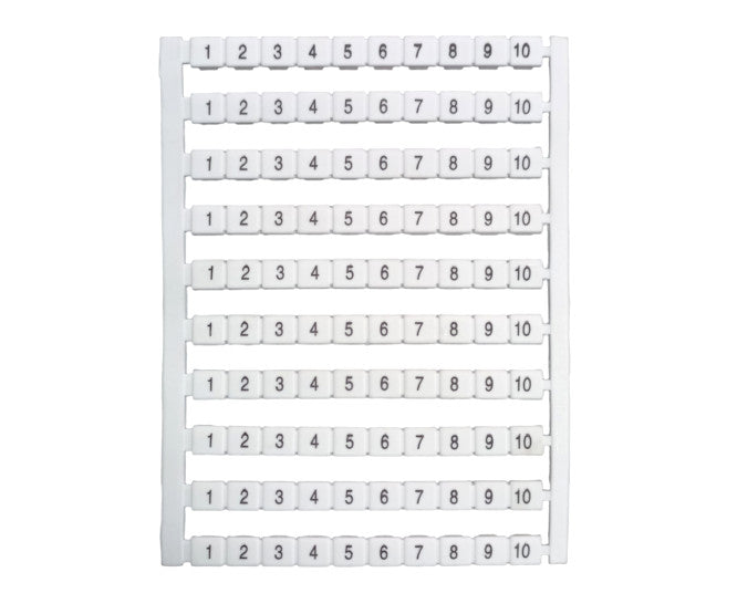 Terminal Block Marker No. 1 100 Tbm 1 100