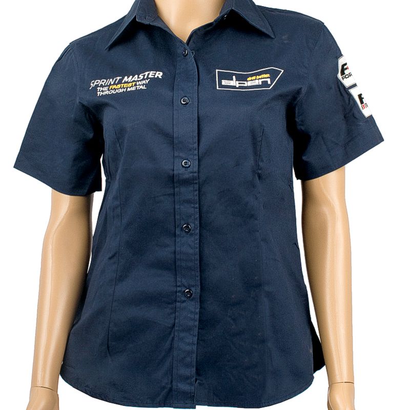 Alpen Sprint Mast Ladies Navy Cotton Blue Small