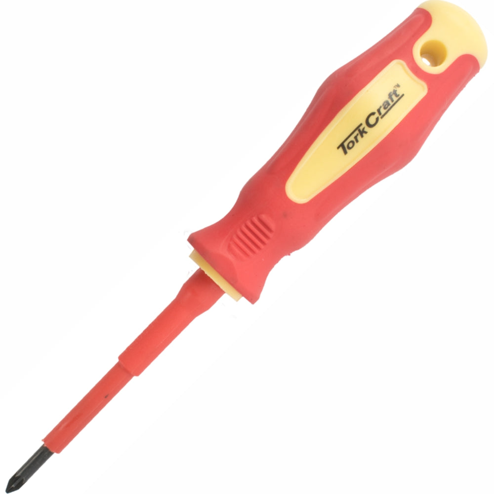 Screwdriver Insulated Pozi.No.1 X 80 Mm Vde