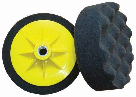 Compounding Sponge 150 Mm X M14 Black Waffle Soft