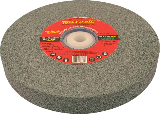 Grinding Wheel 150 X20 X32 Mm Bore 60 Gr W/Bushes For B/G Green