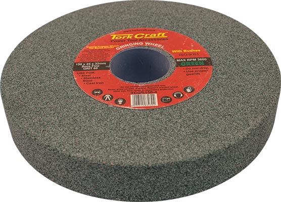 Grinding Wheel 150 X25 X32 Mm Bore Fine 60 Gr W/Bushes For B/G Green