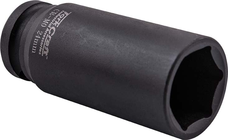 22 Mm 1/2' Drive 6 Pt Deep Impact Socket