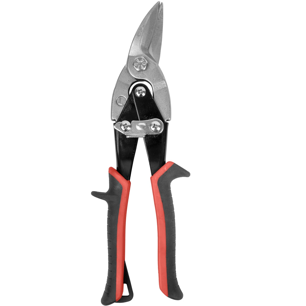 Tin Snip 260 Mm Left & Straight Cut Red