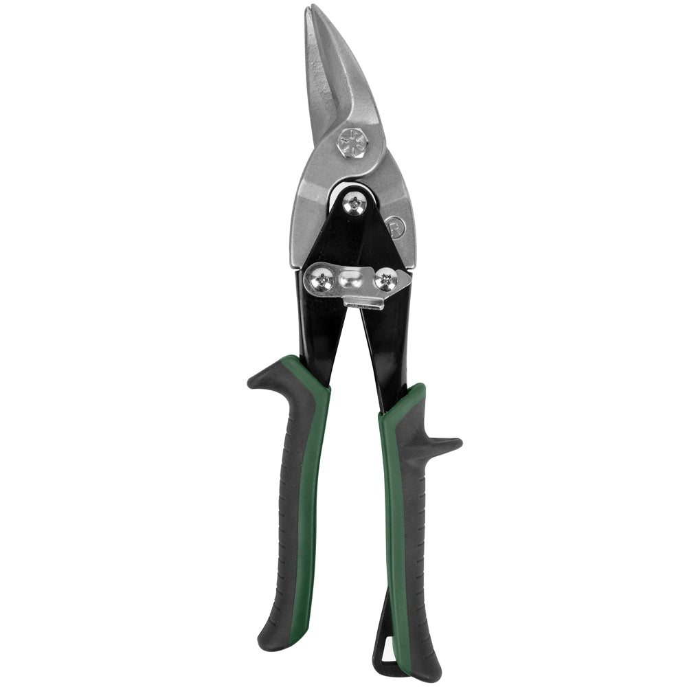 Tin Snip 260 Mm Right & Straight Cut Green