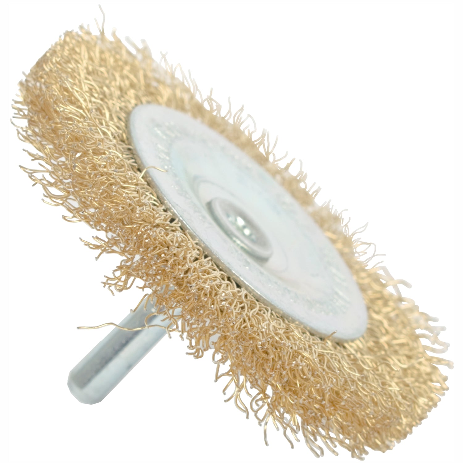 Wire Wheel Brush 63 Mm X 6 Mm Shaft Blister