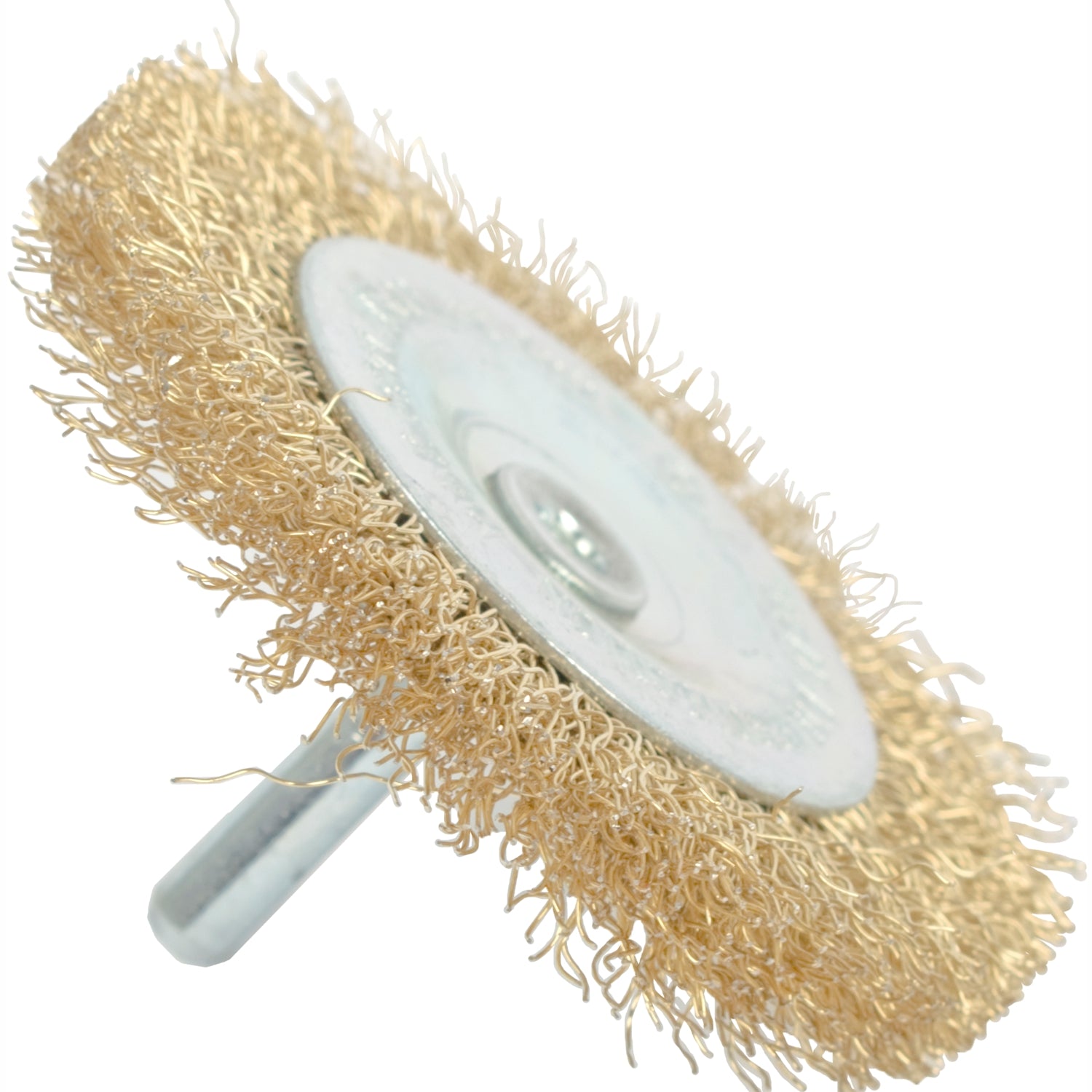 Wire Wheel Brush 75 Mm X 6 Mm Shaft Blister